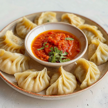 CHICKEN MOMOS ( Pack Of 7Pcs )