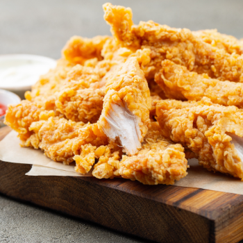 BROASTED CHICKEN STRIPS ( PACK OF 6 PCS ) 