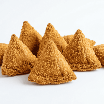BREADED CHICKEN SAMOOSA FROZEN ( Pack of 10pcs 400.gm MRP 230