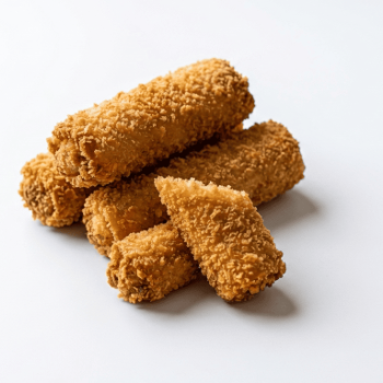 BREADED CHICKEN SPRINGROLL FROZEN ( pack of 10pcs ) 400.gm 