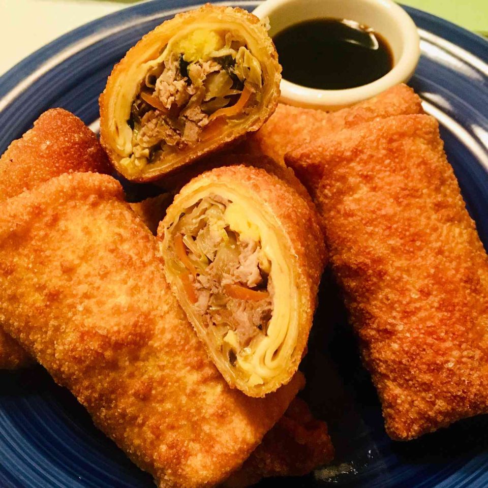 Breaded Chicken Springroll Frozen ( Pack Of 10pcs ) 400.gm
