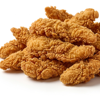 BROASTED CHICKEN STRIPS FROZEN( Pack of 400.gm )